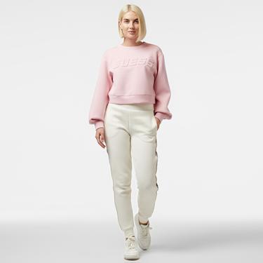  Guess Kadın Pembe Sweatshirt