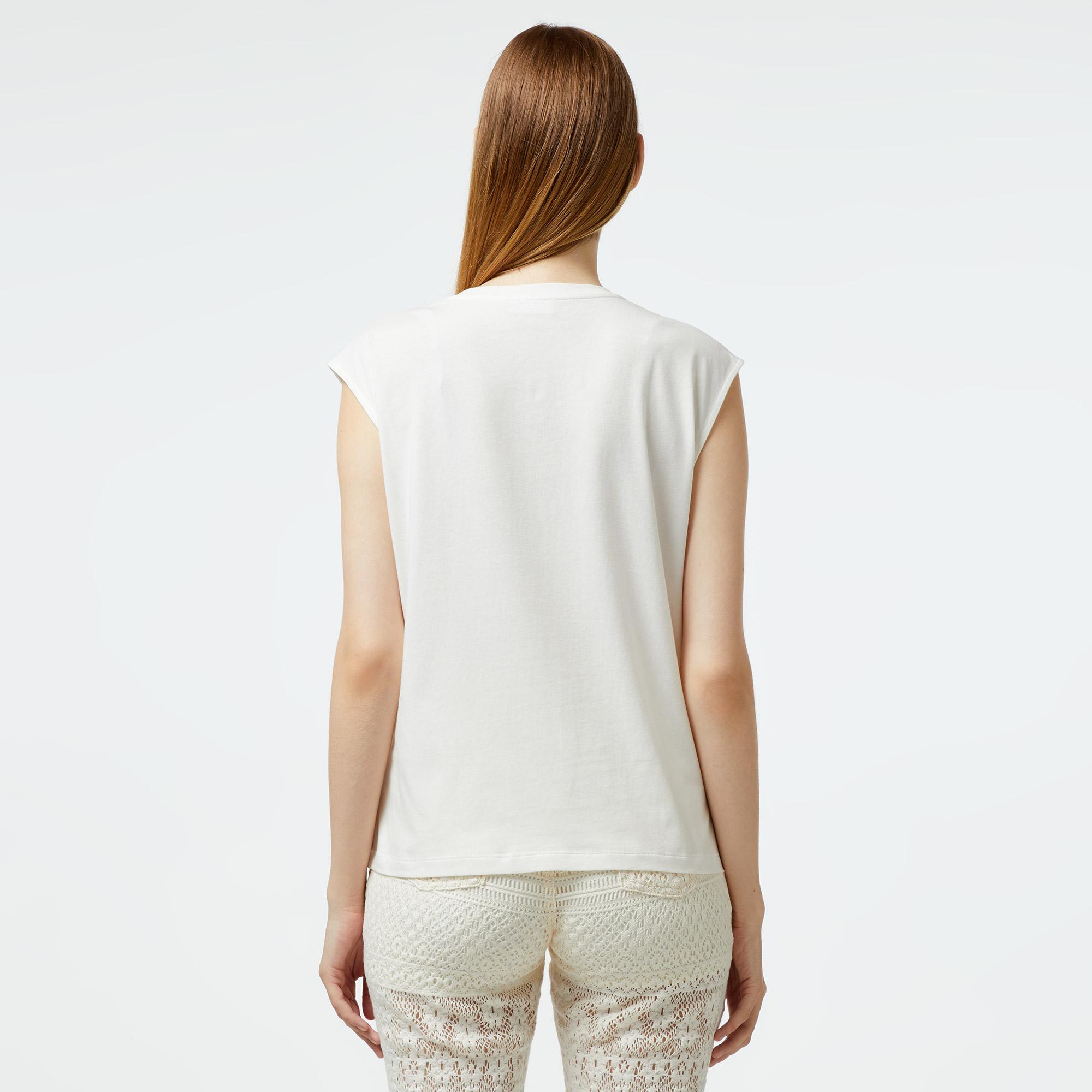 Liu Jo Kadın Beyaz T-Shirt