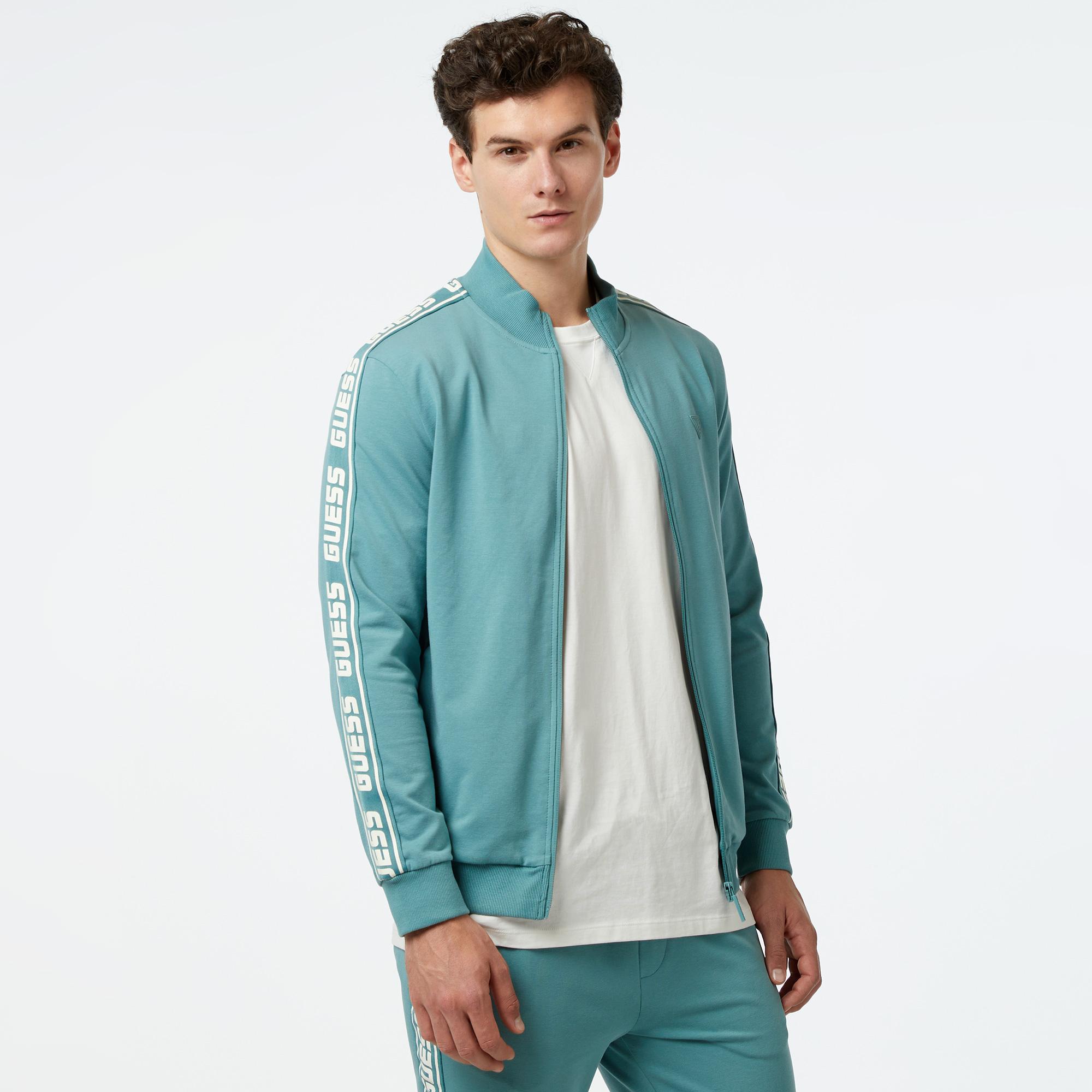 Guess Erkek Yeşil Sweatshirt