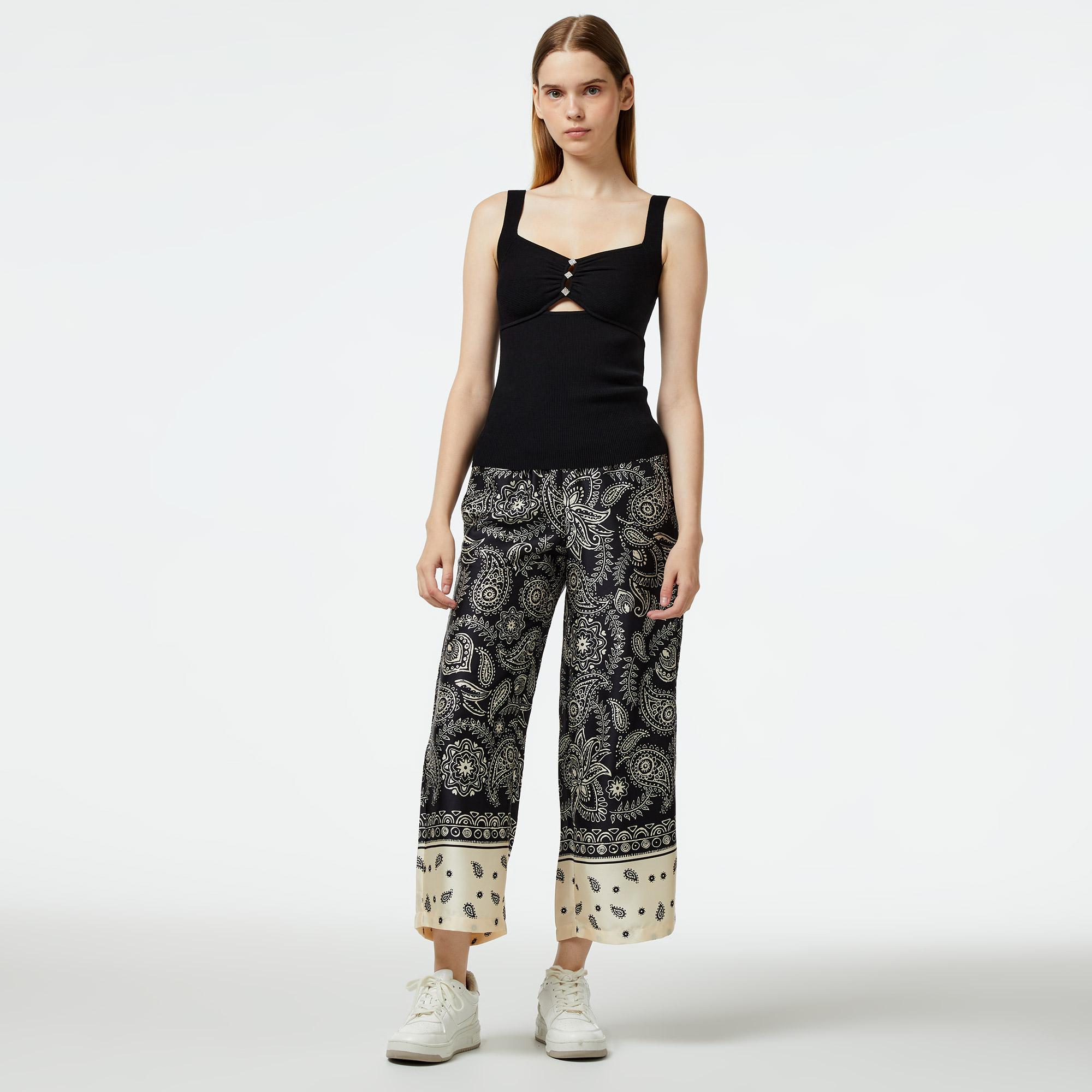 Liu Jo Kadın Siyah T-Shirt