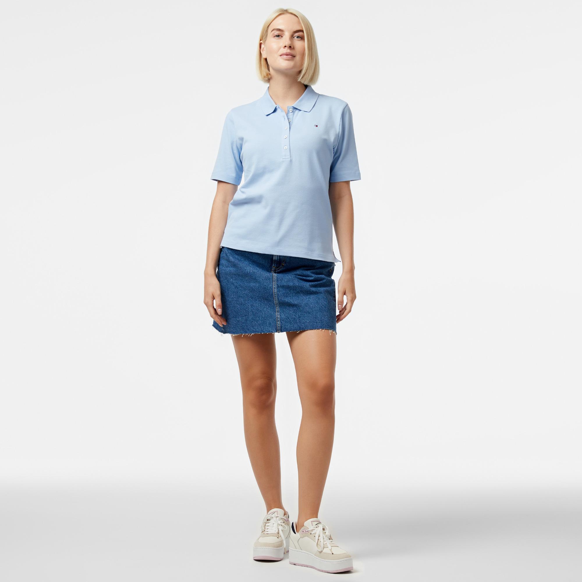 Tommy Hilfiger Kadın Mavi Polo