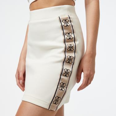  Guess Kadın Krem Etek