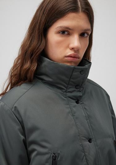  Mavi Yeşil Şişme Mont 1110269-71598