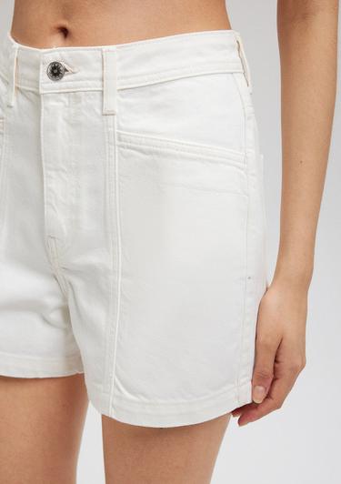  Mavi Nova Akdeniz Beyaz Jean Şort 1410120-87092