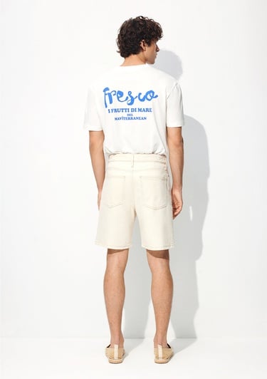  Mavi Houston Street Ekru Jean Şort 0410672-87146