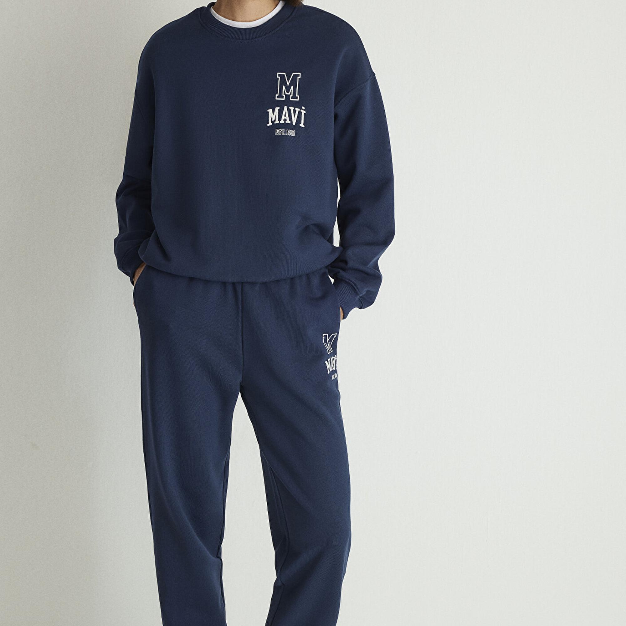 Mavi Mavi Logo Baskılı Lacivert Eşofman Altı 1010801-70488