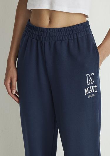  Mavi Mavi Logo Baskılı Lacivert Eşofman Altı 1010801-70488