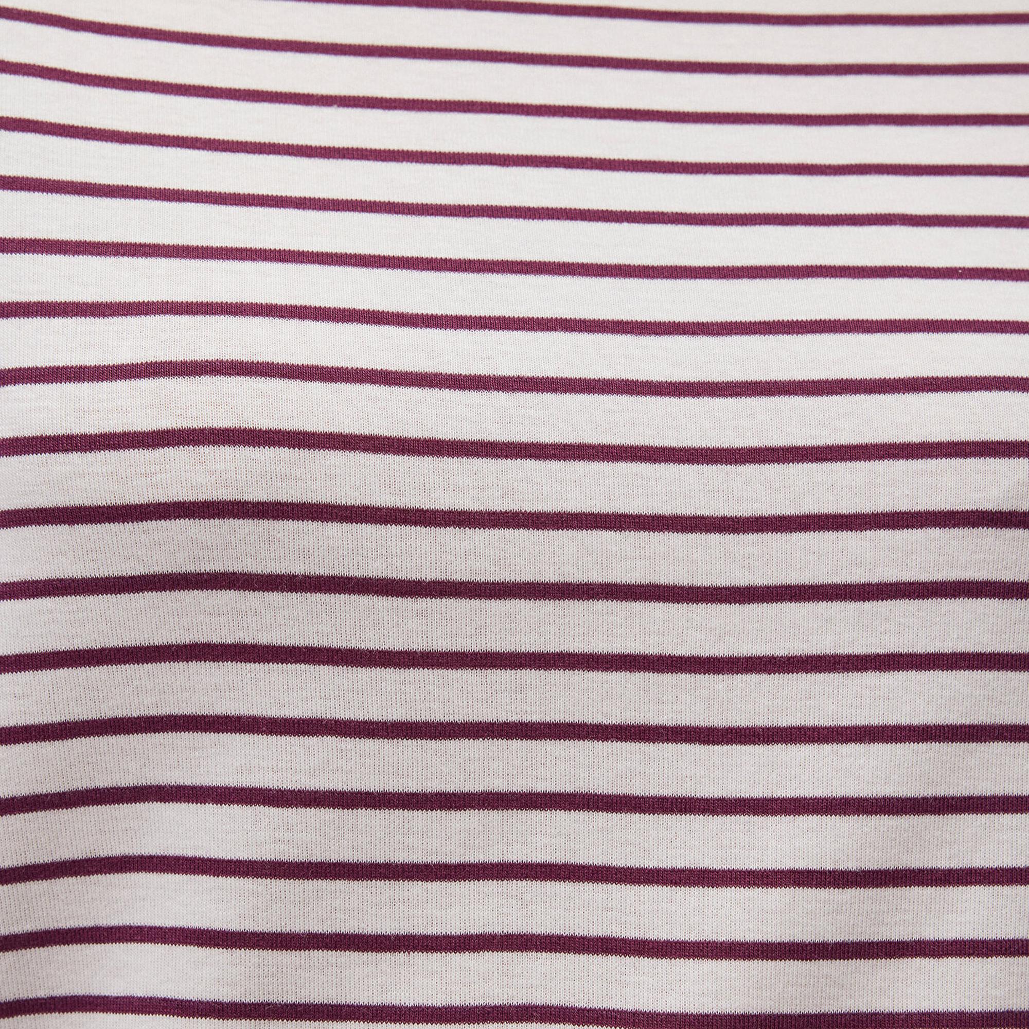 Mavi Bordo Çizgili Basic Tişört Regular Fit / Normal Kesim 1611653-88108