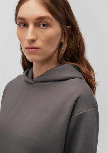  Mavi Kapüşonlu Gri Sweatshirt 1S10191-86560