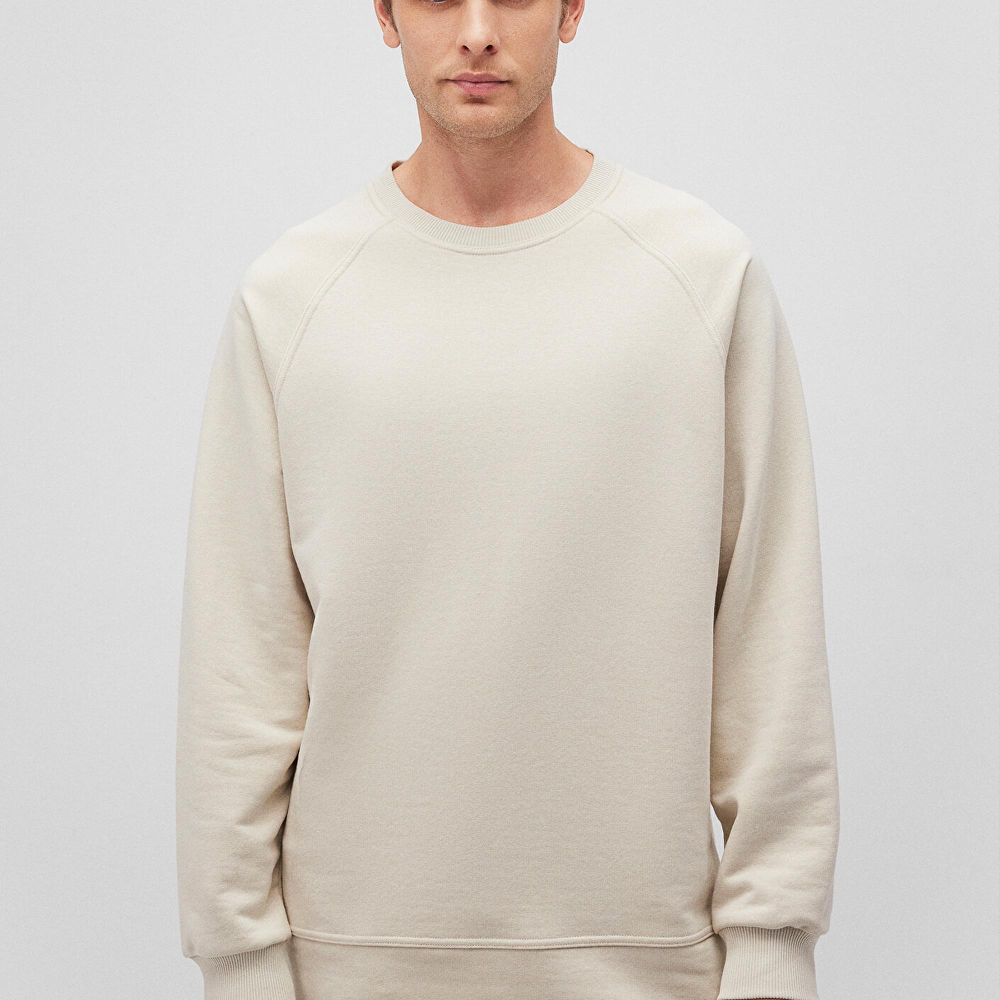 Mavi Bisiklet Yaka Bej Sweatshirt 0S10161-70322