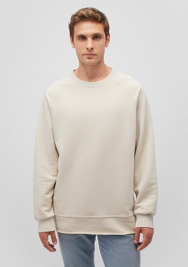  Mavi Bisiklet Yaka Bej Sweatshirt 0S10161-70322