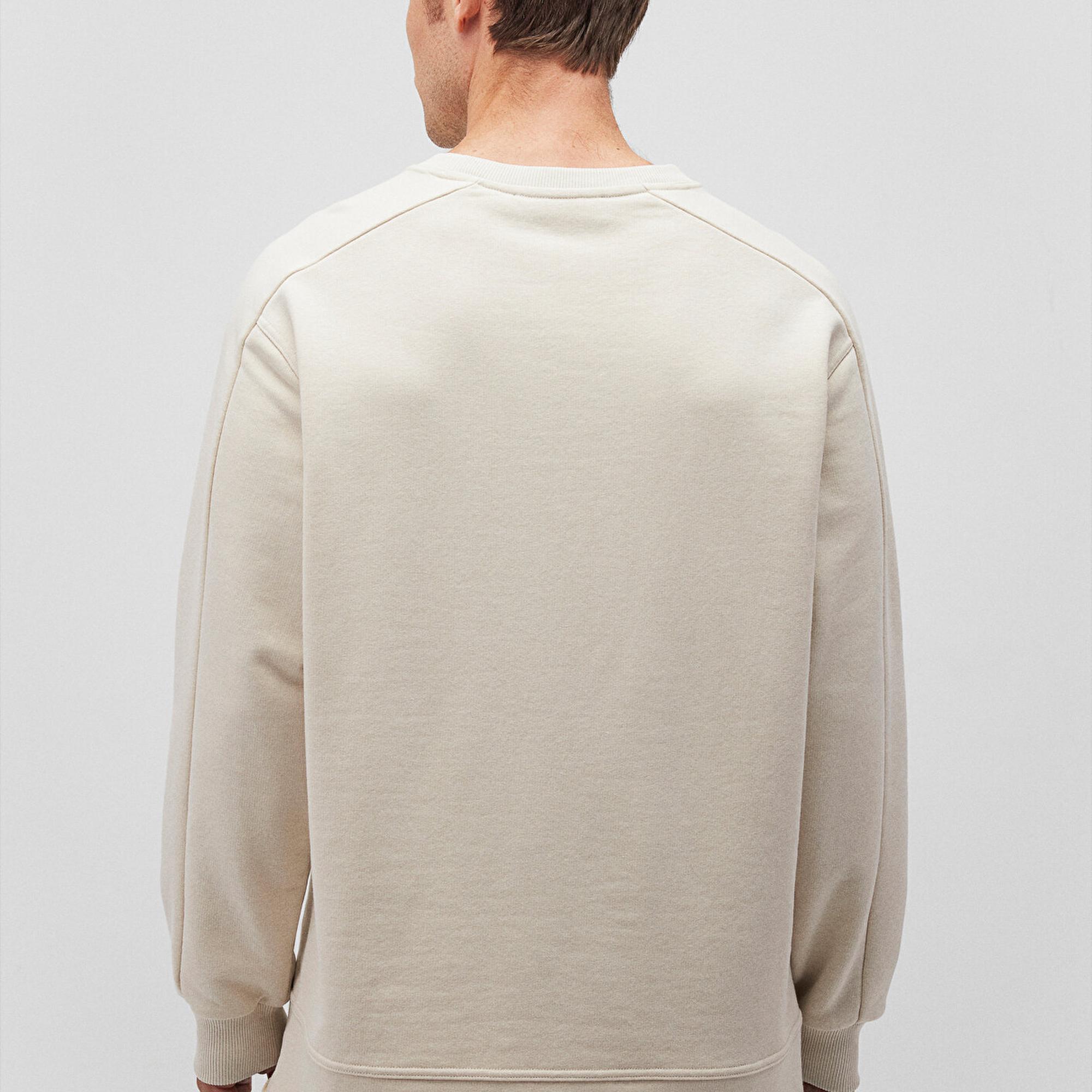 Mavi Bisiklet Yaka Bej Sweatshirt 0S10161-70322