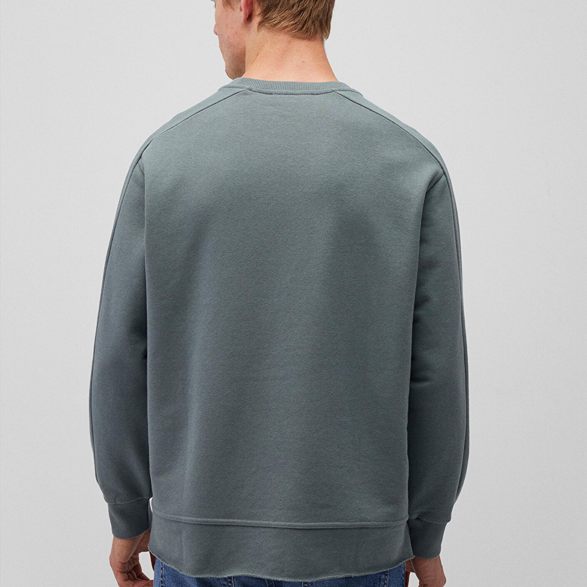 Mavi Bisiklet Yaka Yeşil Sweatshirt 0S10161-71577