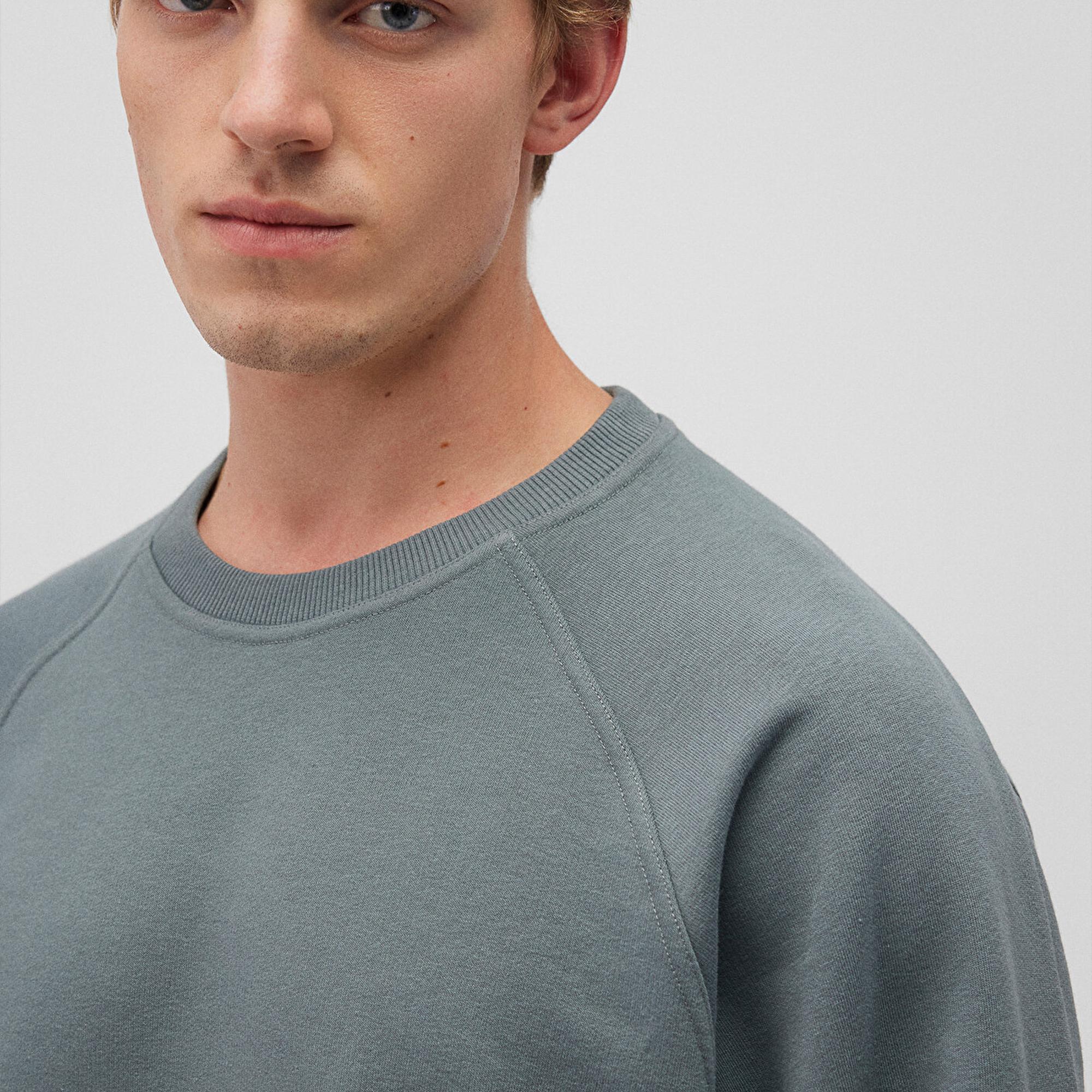 Mavi Bisiklet Yaka Yeşil Sweatshirt 0S10161-71577