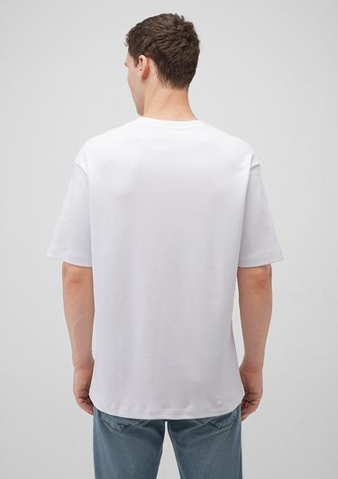  Mavi Beyaz Basic Tişört Loose Fit / Bol Rahat Kesim 0612268-620