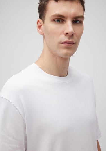  Mavi Beyaz Basic Tişört Loose Fit / Bol Rahat Kesim 0612268-620