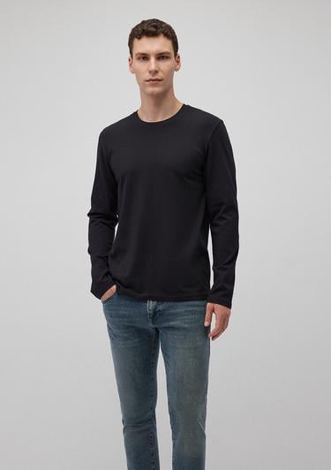  Mavi 2li Erkek Basic Tişört Fitted / Vücuda Oturan Kesim 0612314-620