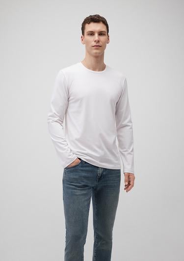  Mavi 2li Erkek Basic Tişört Fitted / Vücuda Oturan Kesim 0612314-620