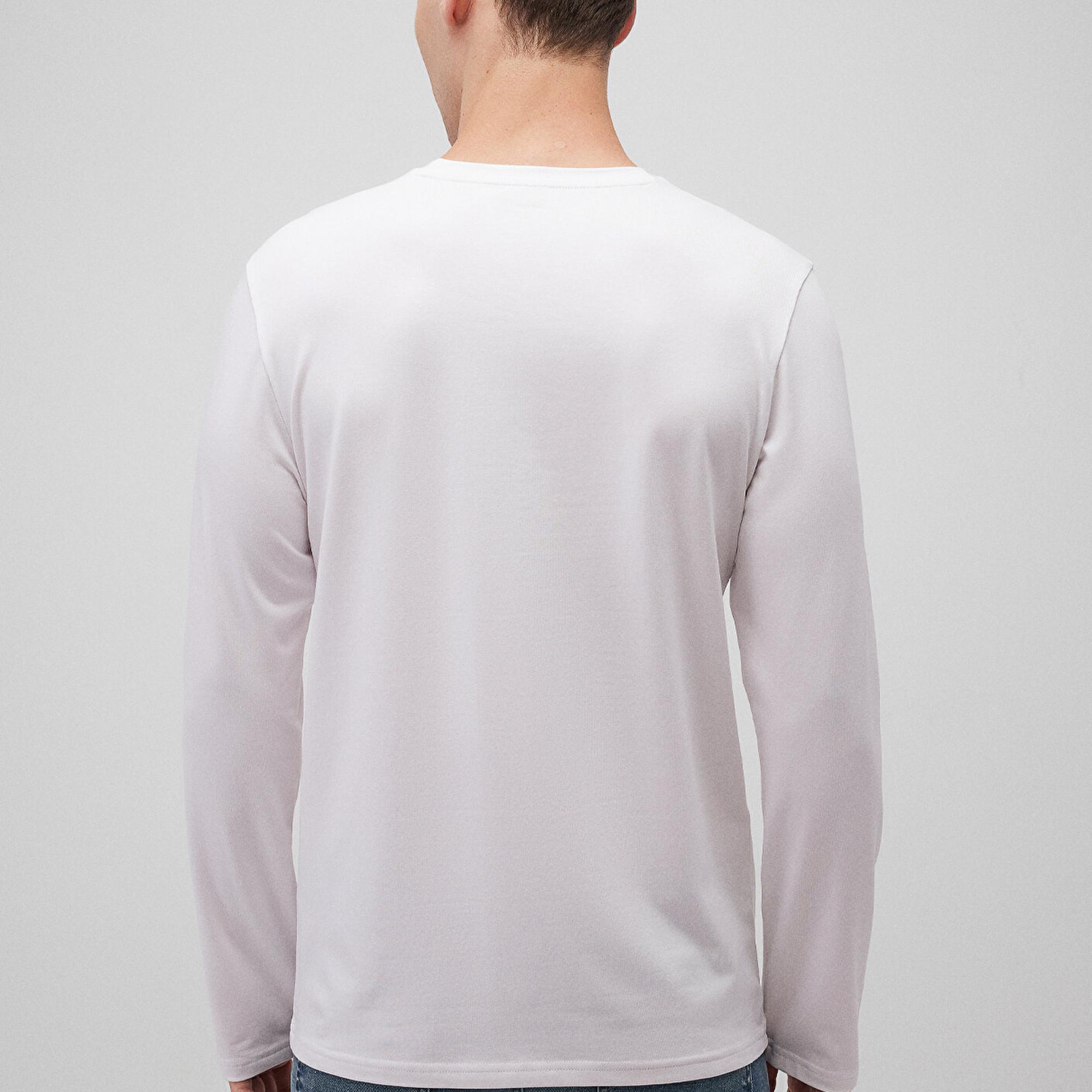 Mavi 2li Erkek Basic Tişört Fitted / Vücuda Oturan Kesim 0612314-620