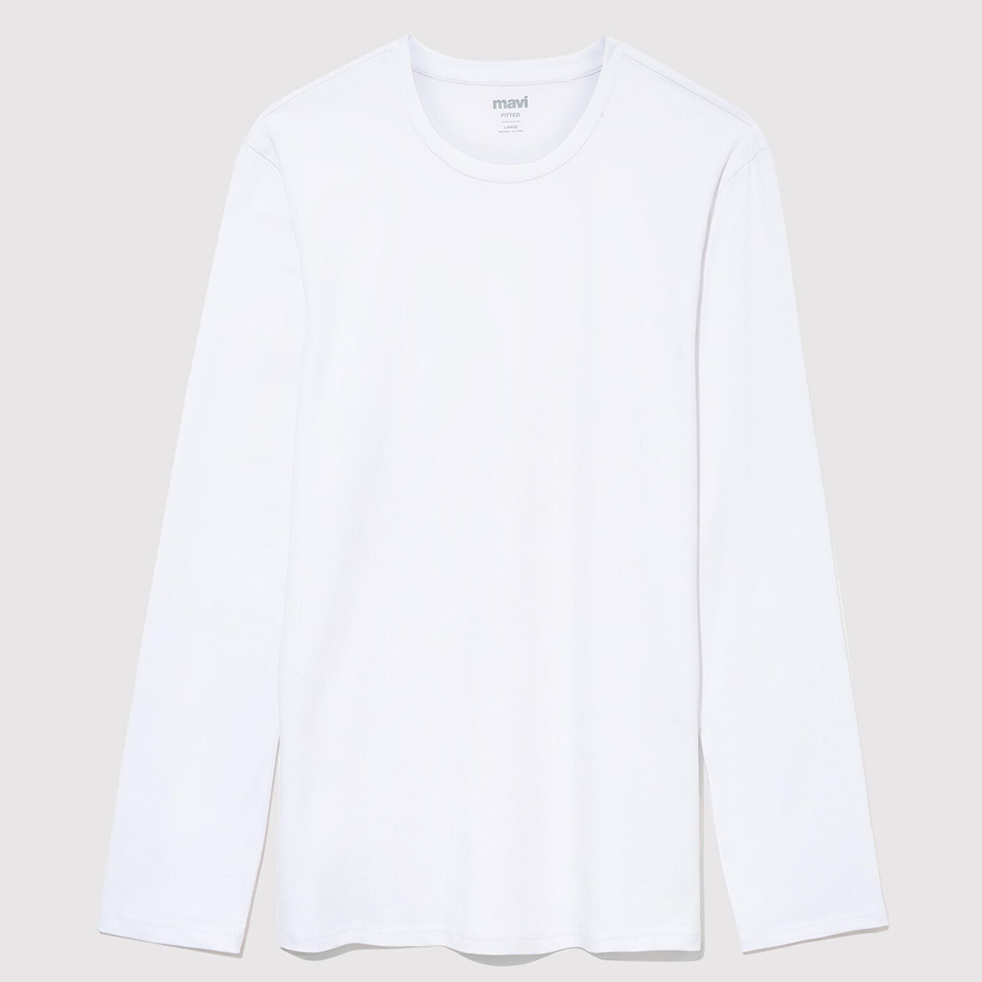 Mavi 2li Erkek Basic Tişört Fitted / Vücuda Oturan Kesim 0612314-620