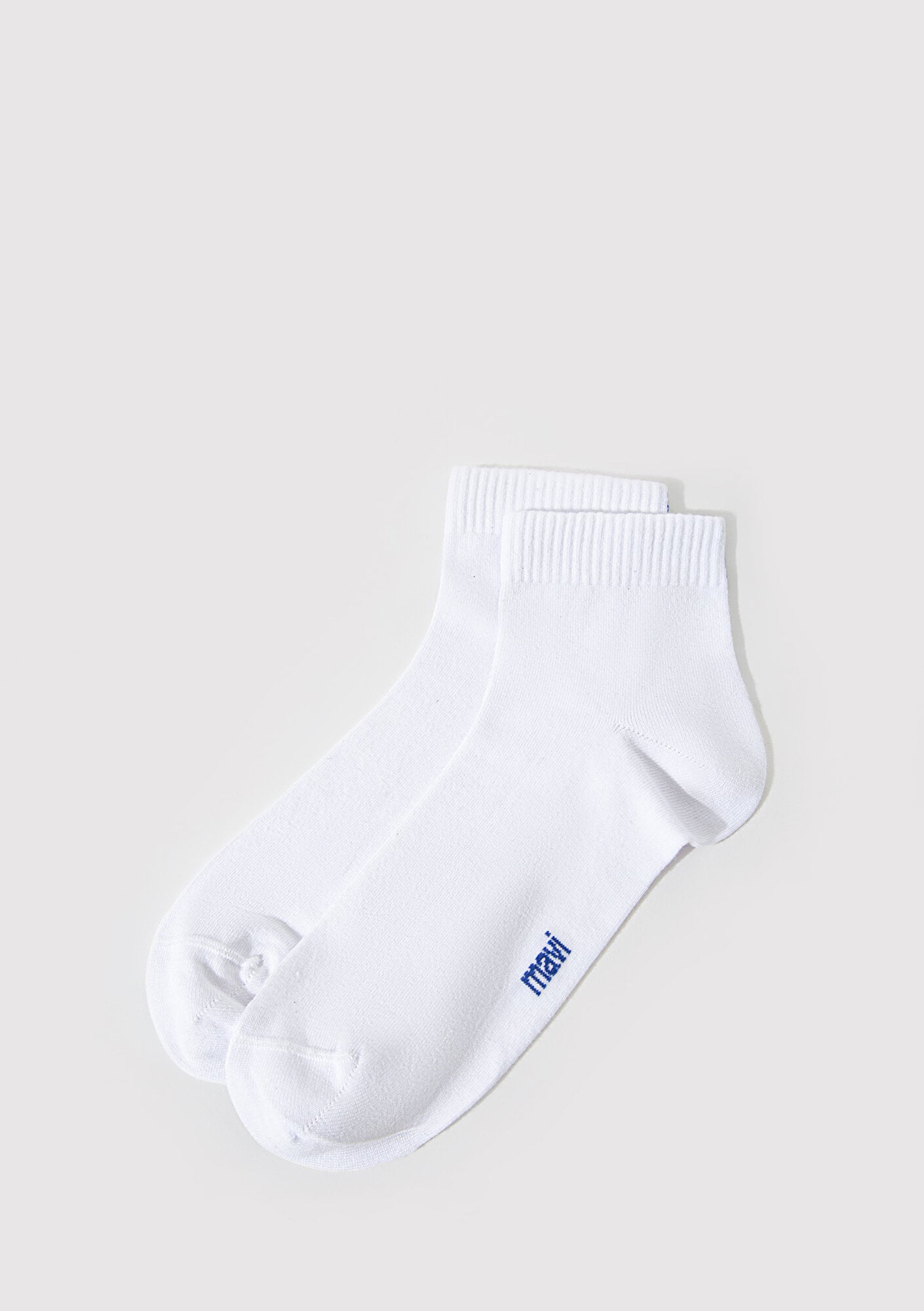  Mavi Beyaz Soket Çorap 0911597-620