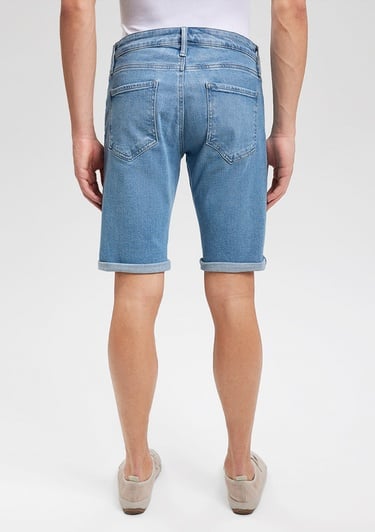  Mavi Tim Street Açık Mavi Jean Şort 0428487142