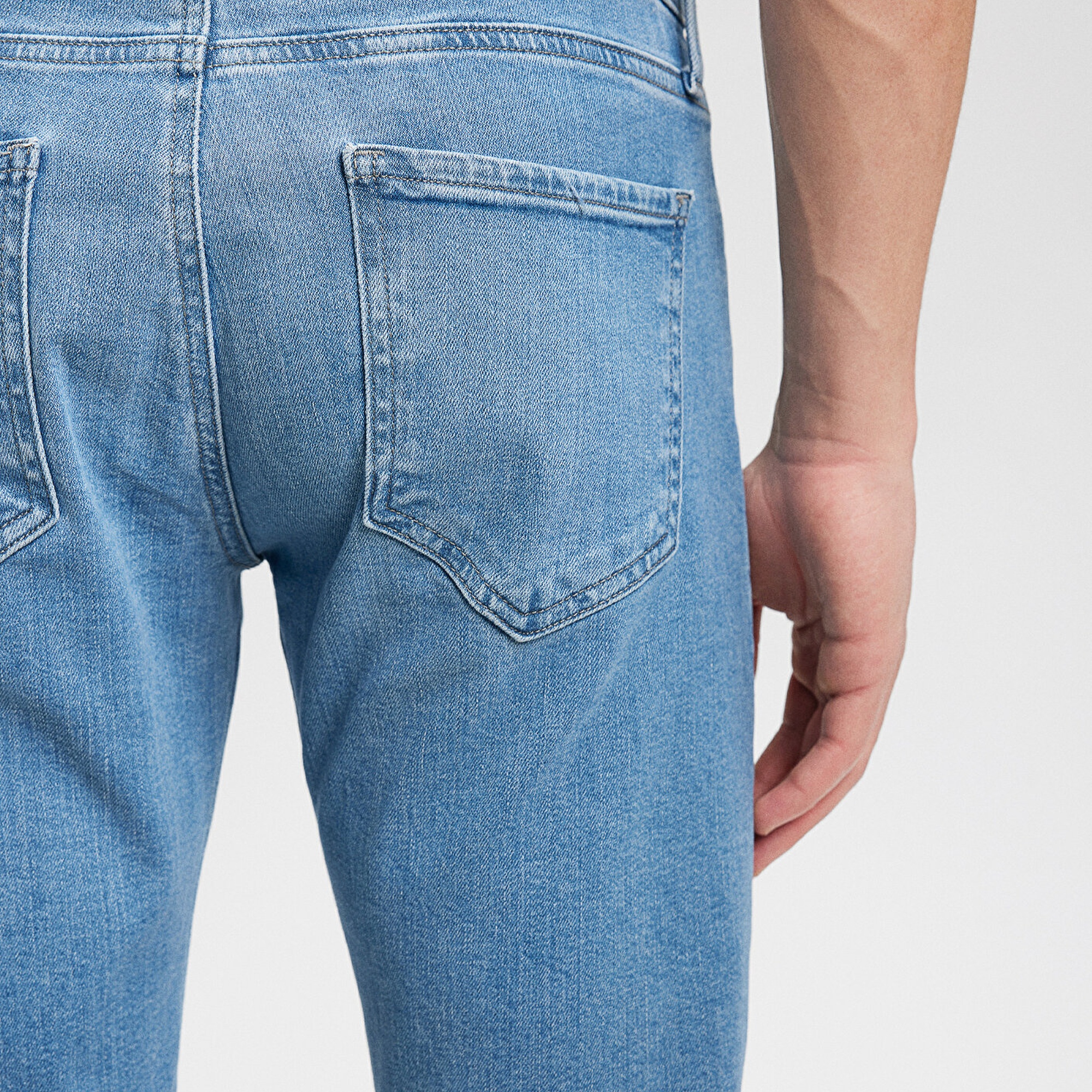 Mavi Tim Street Açık Mavi Jean Şort 0428487142