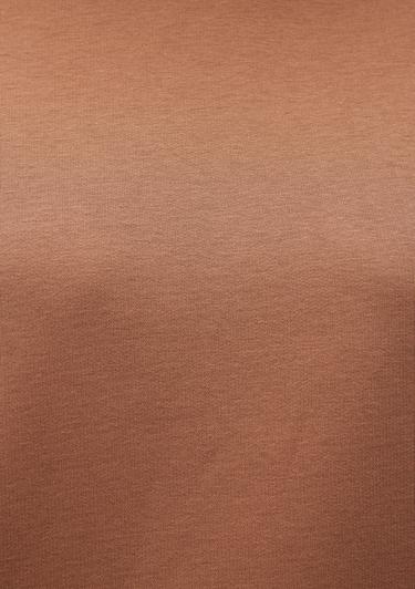  Mavi Kapüşonlu Kahverengi Sweatshirt 1S10191-70374