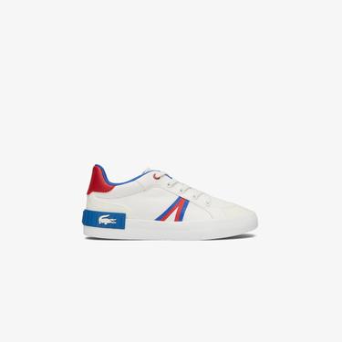  Lacoste L004 Çocuk Beyaz Sneaker
