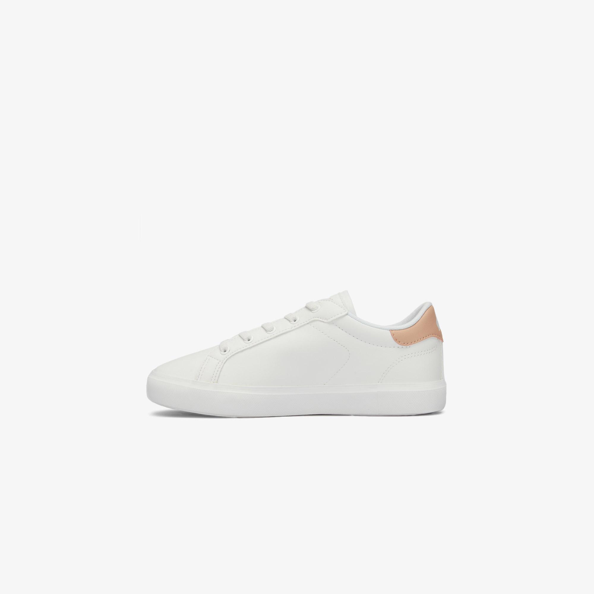 Lacoste Powercourt Çocuk Beyaz Sneaker