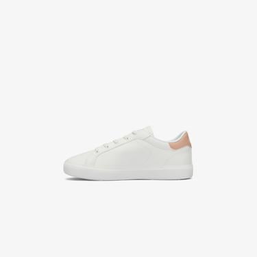  Lacoste Powercourt Çocuk Beyaz Sneaker