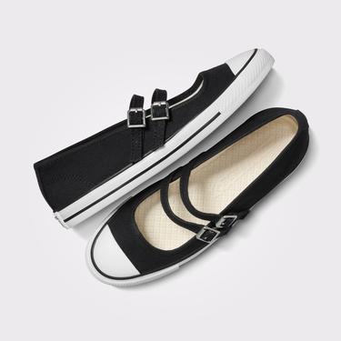  Converse Chuck Taylor All Star Dainty Mary Jane Kadın Siyah Babet