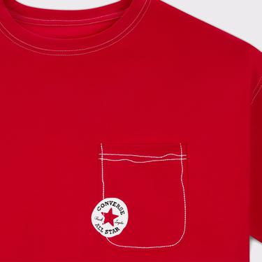  Converse Erkek Kırmızı T-Shirt