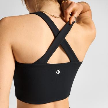  Converse Wordmark Kadın Siyah Bra