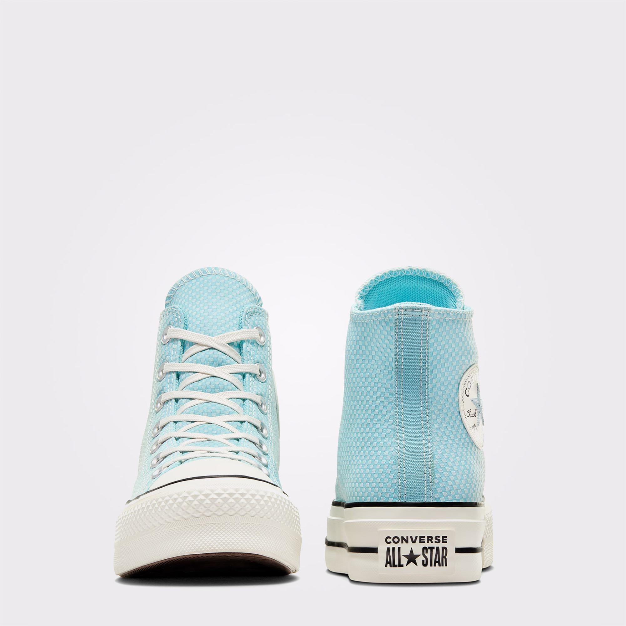 Converse Chuck Taylor All Star Lift Kadın Mavi Platform Sneaker