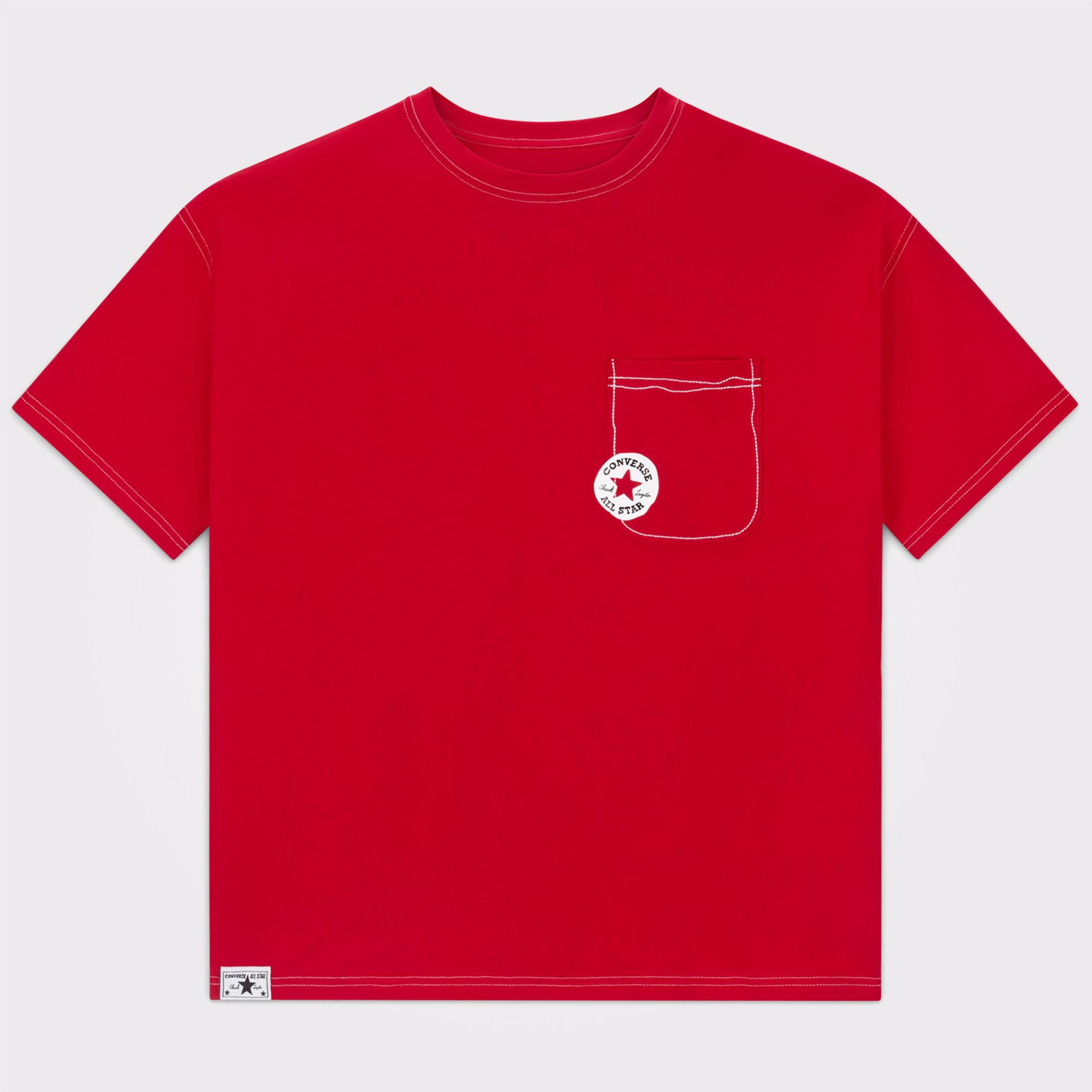 Converse Erkek Kırmızı T-Shirt