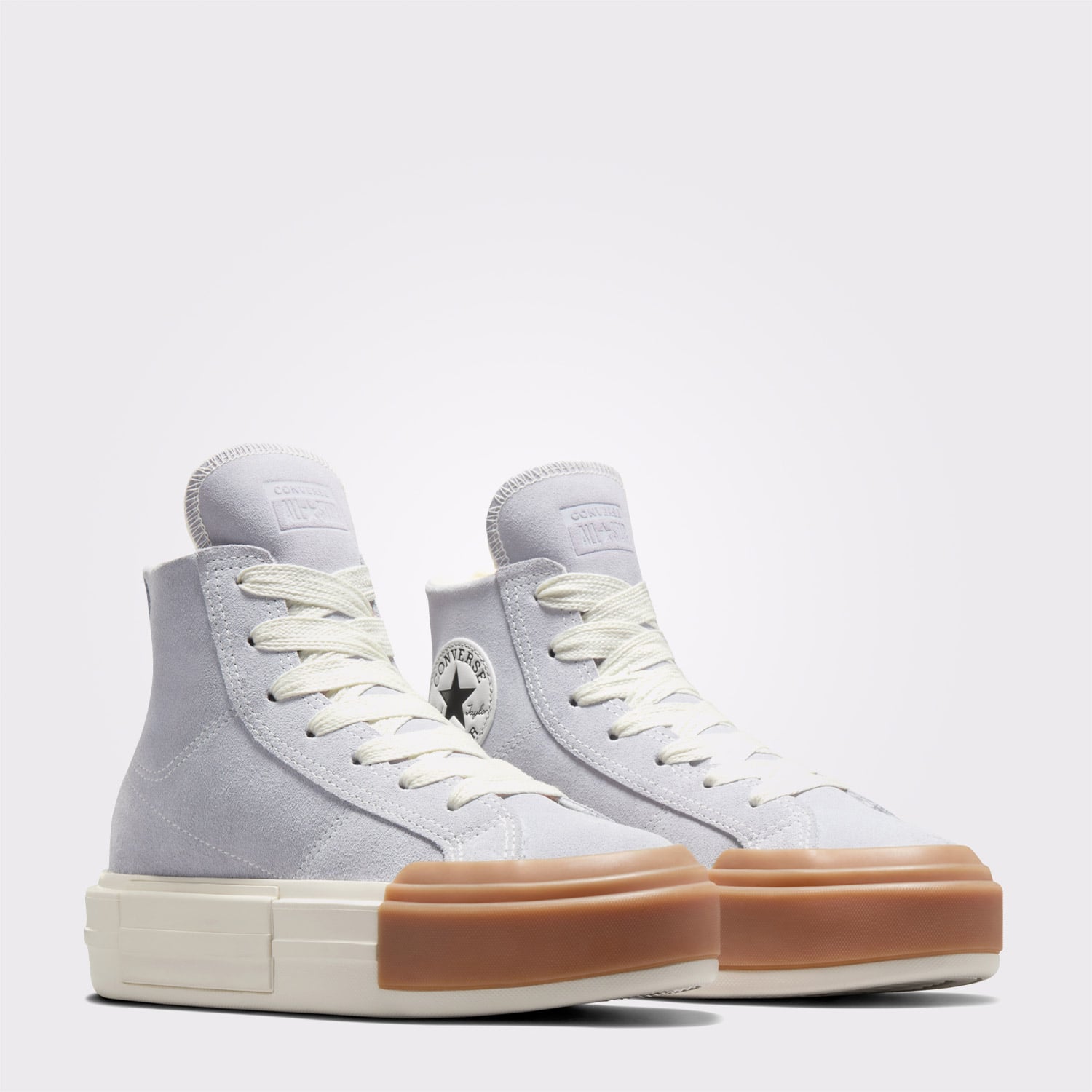 Converse Converse Mor Cruise Unisex Açık Mavi Süet Platform Sneaker | FashFed Mor - 4. görsel