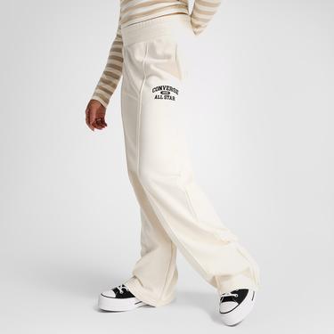  Converse Heritage Track Kadın Krem Eşofman Altı