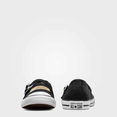  Converse Chuck Taylor All Star Dainty Mary Jane Kadın Siyah Babet