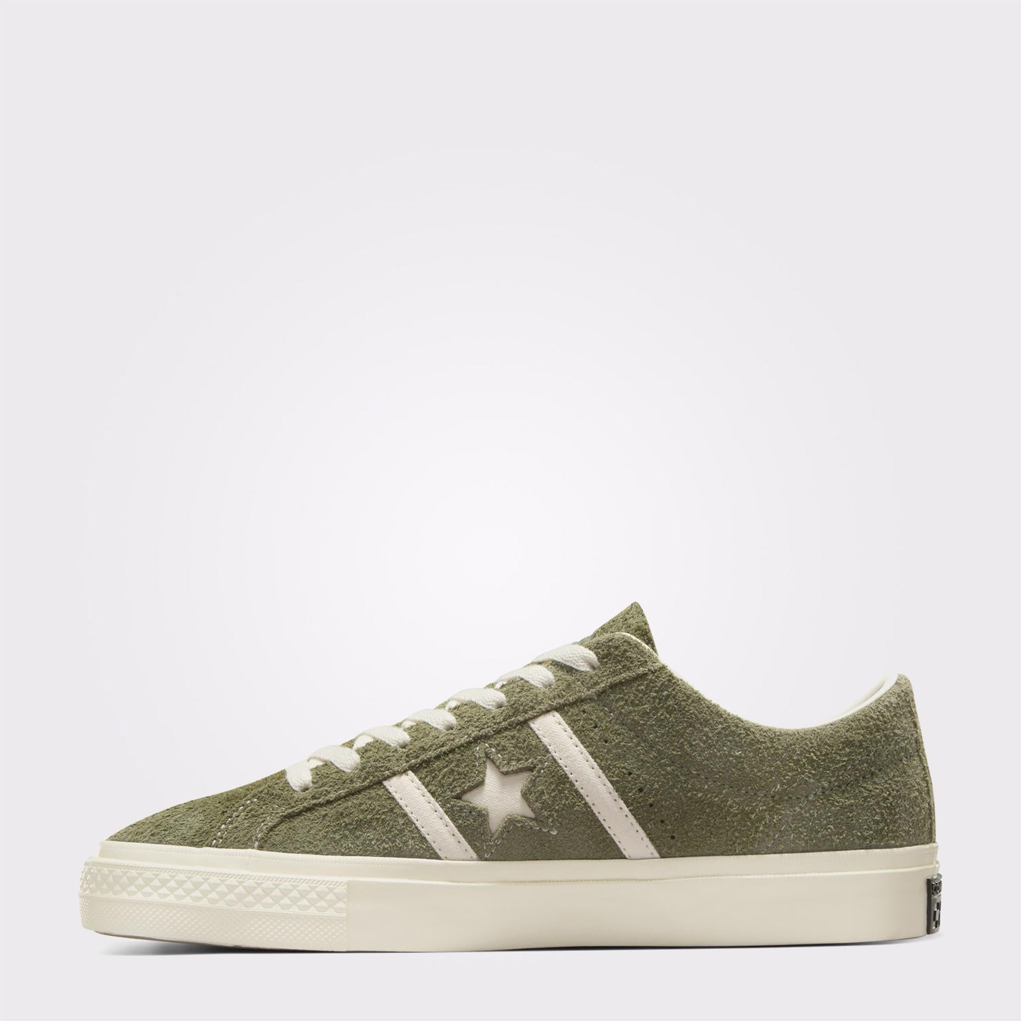 Converse One Star Academy Pro Unisex Yeşil Süet Sneaker