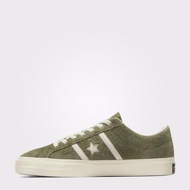  Converse One Star Academy Pro Unisex Yeşil Süet Sneaker