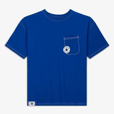  Converse Erkek Mavi T-Shirt