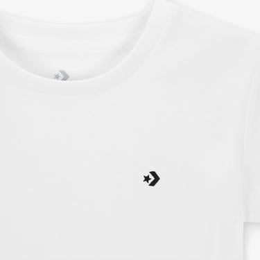  Converse Slim Fit Kadın Beyaz T-Shirt