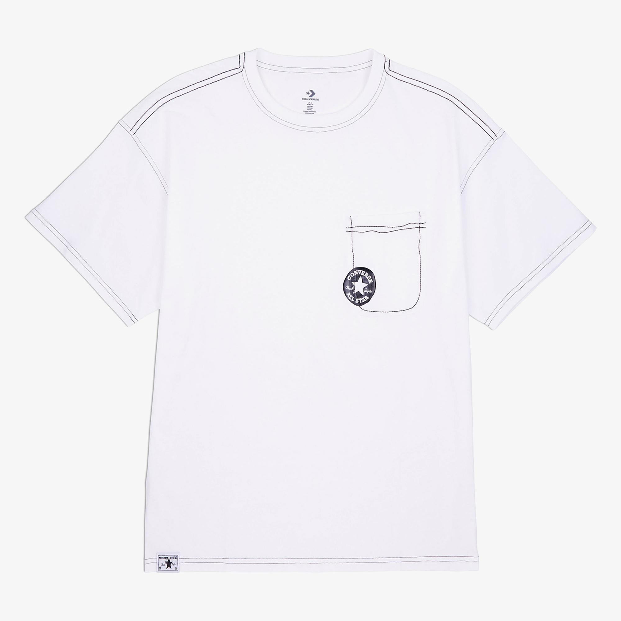 Converse Erkek Beyaz T-Shirt