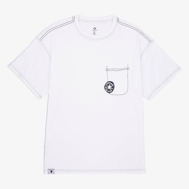  Converse Erkek Beyaz T-Shirt