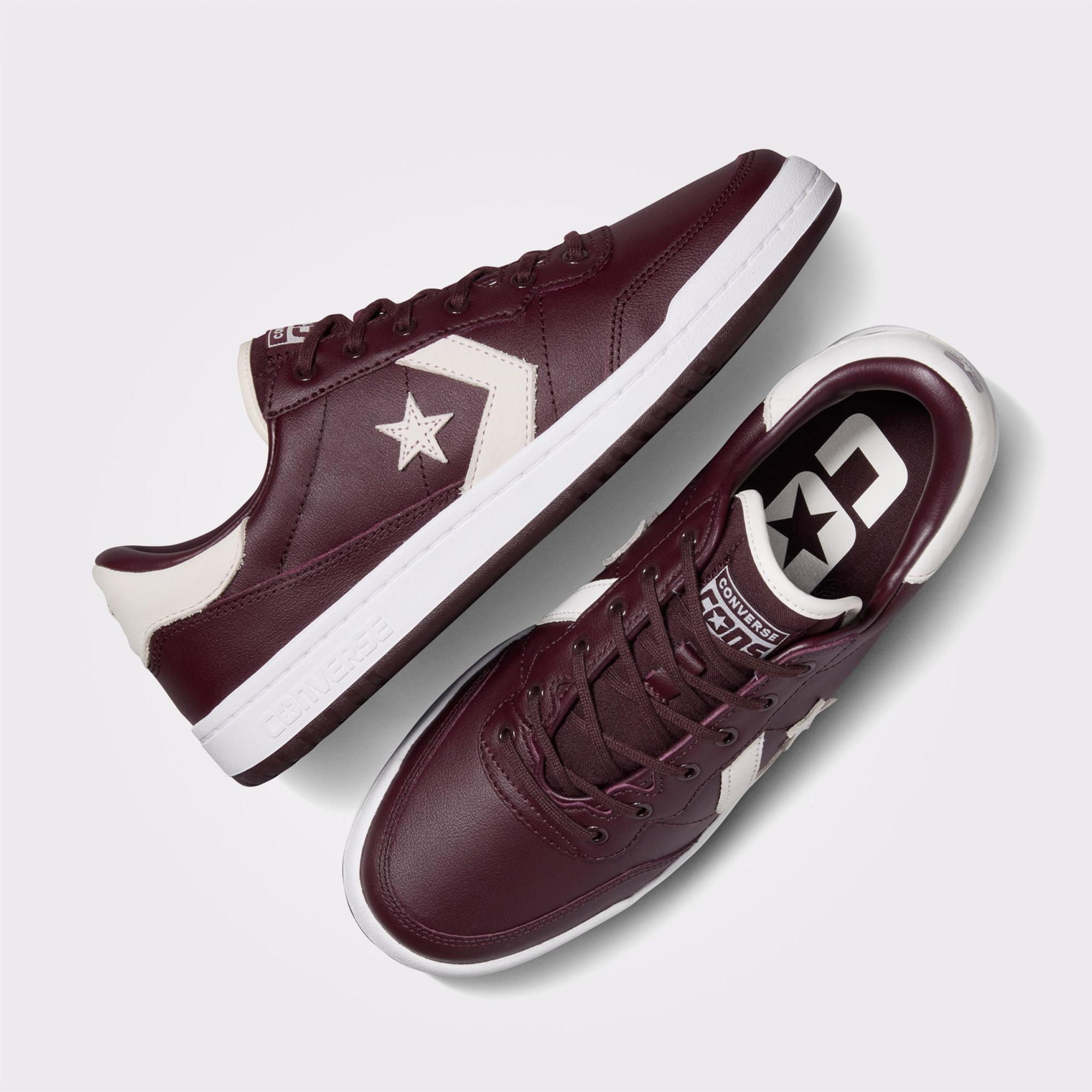Converse CONS Fastbreak Pro Unisex Bordo Deri Sneaker