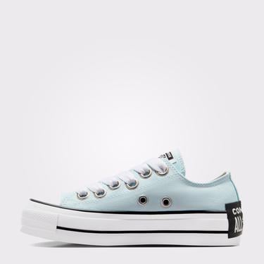  Converse Chuck Taylor All Star Lift Kadın Mavi Platform Sneaker