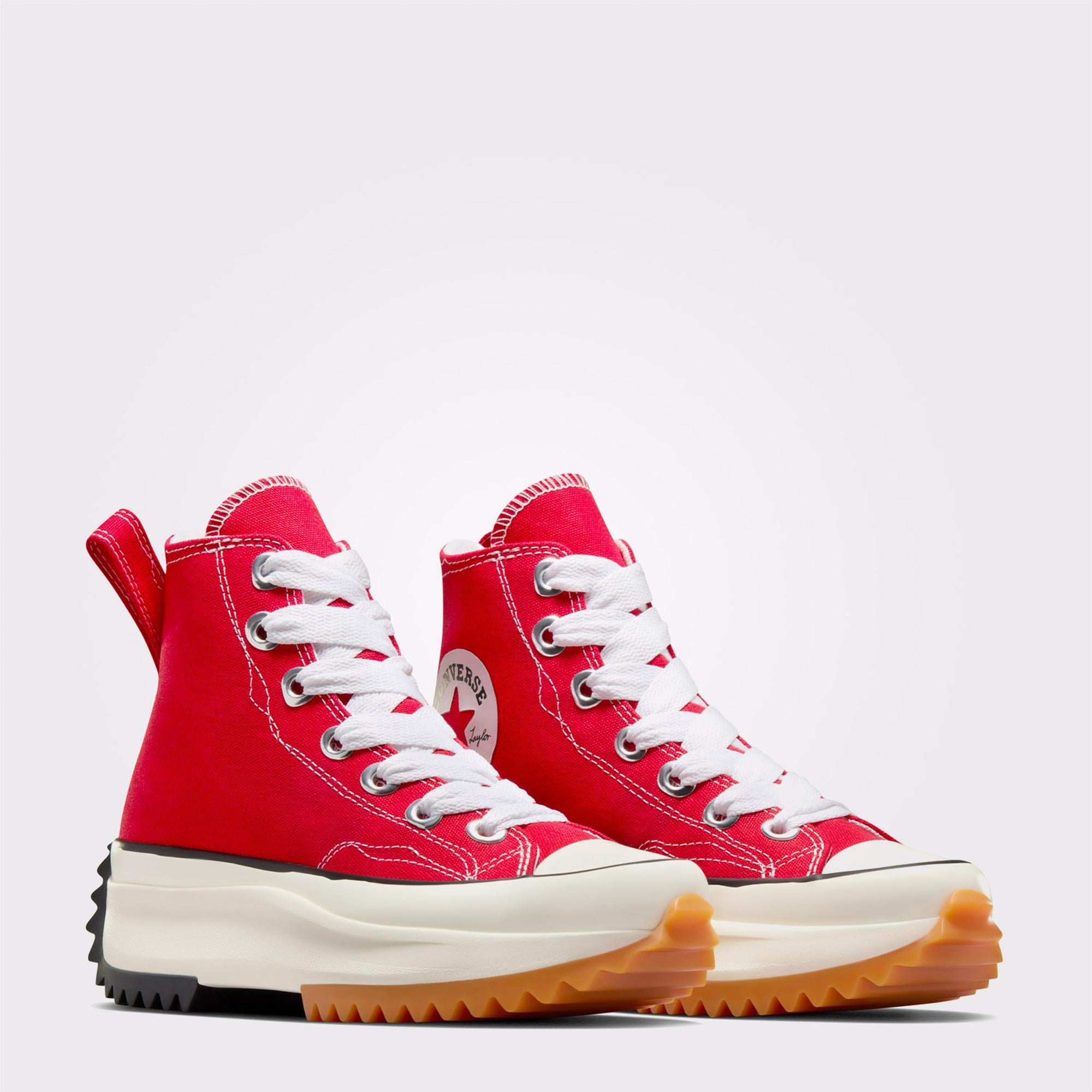 Converse Run Star Hike Unisex Kırmızı Platform Sneaker
