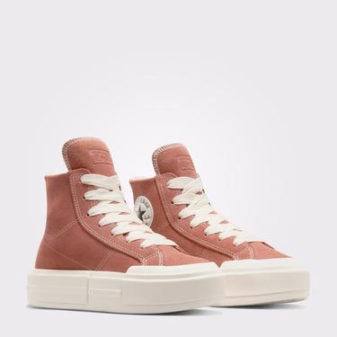  Converse Cruise Unisex Kahverengi Süet Platform Sneaker