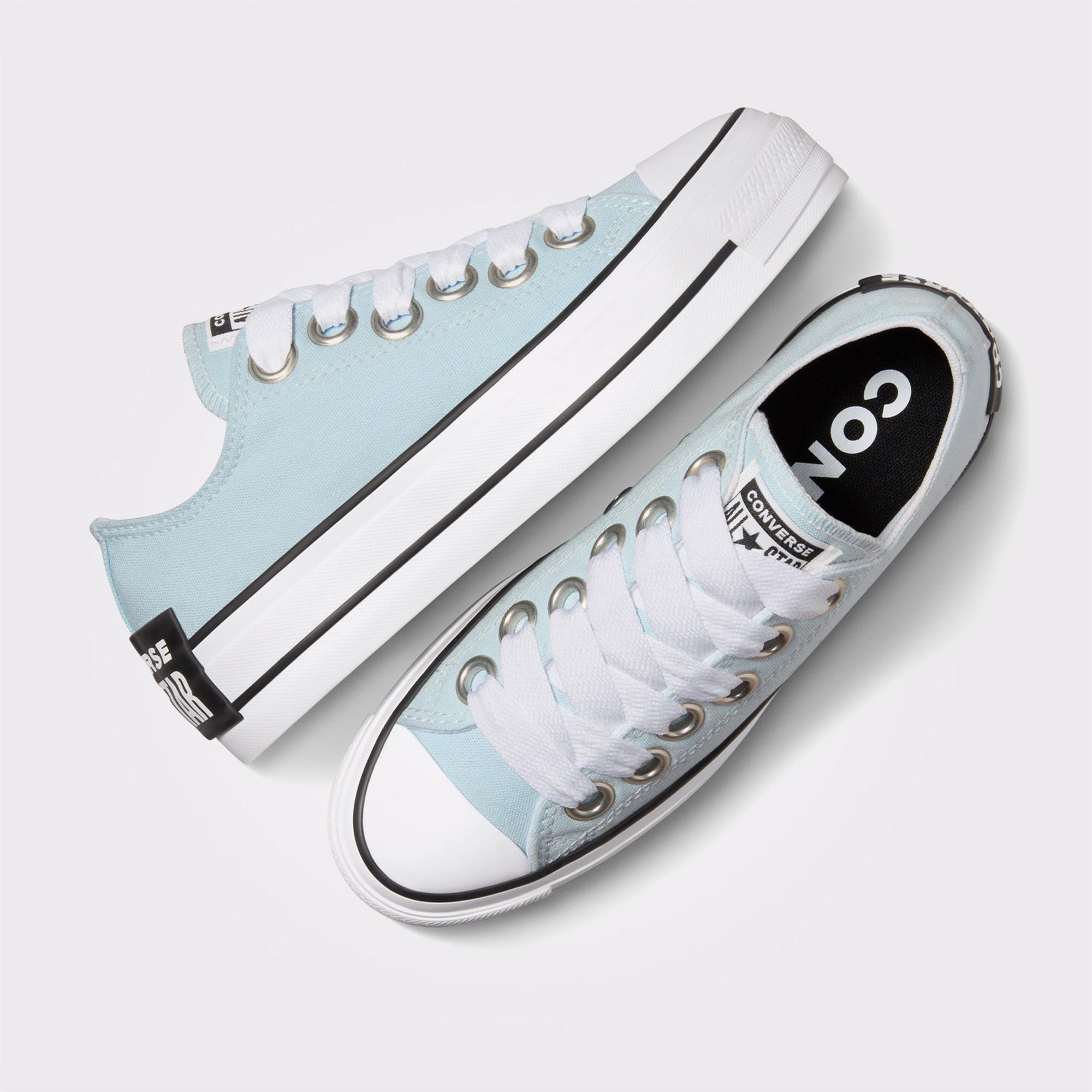 Converse Chuck Taylor All Star Lift Kadın Mavi Platform Sneaker